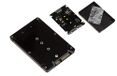 KALEA-INFORMATIQUE M2 (M.2 NGFF B Key of B+M Key) naar SATA-adapter met SATA 2,5" harde schijfbehuizingen