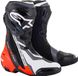 Alpinestars Supertech R Bottes de moto noir/gris/rouge/blanc