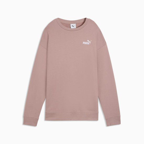 PUMA ESS Small No. 1 Logo Relaxed Crew TR Sandstone