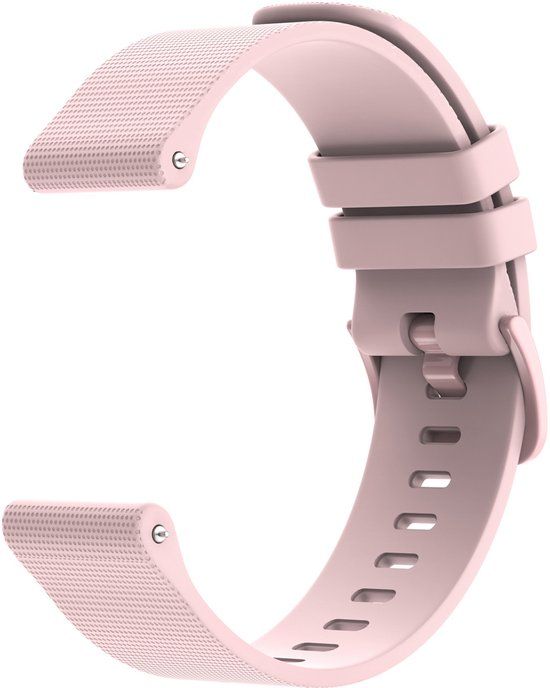imoshion Siliconen sport bandje met gesp - Universeel 20 mm aansluiting - Roze