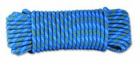 Chapuis DR60 gevlochten polypropyleentouw maximale belasting 450 kg Diameter 6 mm Lengte 15 m Blauw