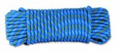 Chapuis DR60 gevlochten polypropyleentouw maximale belasting 450 kg Diameter 6 mm Lengte 15 m Blauw