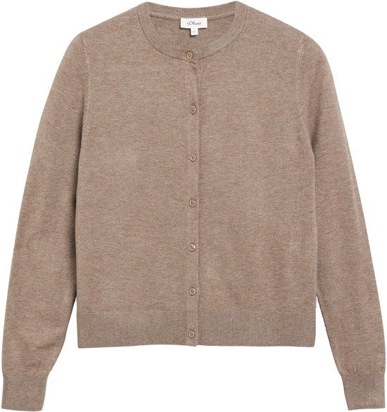 s.Oliver Strickjacke zandsteen 3XL