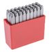 RS PRO 4 mm letter-slagstempel set 27-delig, A tot Z