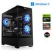 PC Gaming M13500H / AMD Ryzen 7 5700X, 8x 3400 MHz / NVIDIA RTX5060Ti / 32 Go DDR4 RAM / SSD M.2 1000 Go - Windows 11 Home