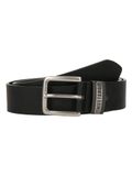 MUSTANG Leren Riem Classic Leather Belt W85 Black Zwart