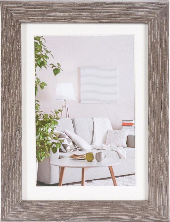 Henzo Modern Fotolijst - 13x18 cm - Donkergrijs