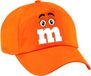Bellatio Decorations Verkleed pet voor kinderen - letter M - oranje - unisex