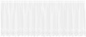 vidaXL Rideau de porte blanc 100 x 400 cm polyester