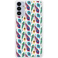 Samsung Beschermende siliconen case compatibel met Galaxy A13 5G Peacock Feather