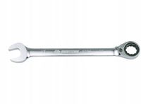 King Tony Verstelbare Ringsleutel met Ratel, 19mm, Chroom-Vanadium Staal