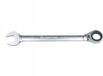 King Tony Verstelbare Ringsleutel met Ratel, 19mm, Chroom-Vanadium Staal