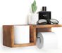 Famanu toiletrolhouder - Gemaakt van natuurlijk hout, ruimtebesparend design