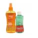 Babaria Aqua UV Sunscreen Spray SPF 30 & After Sunbathing Balm Set