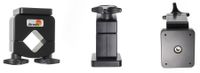 Brodit Pipe Mount with mounting plate Active holder Black
