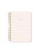 Letts of London Stripes A6 Academic 2024/2025 week om dagboek te bekijken - Roze
