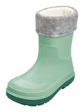 Playshoes Kinderregenlaarzen met voering 180172 - Maat 30 - Mannen - Groen - Effen - EVA