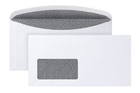 POSTHORN envelop C6/5 (114x229mm) natklevend met venster wit 80g ASK Velox3000 getallenzee + SiSchli 1000 stuks