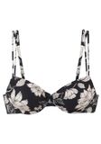 s.Oliver Bikinitop 'LM' zwart / wit