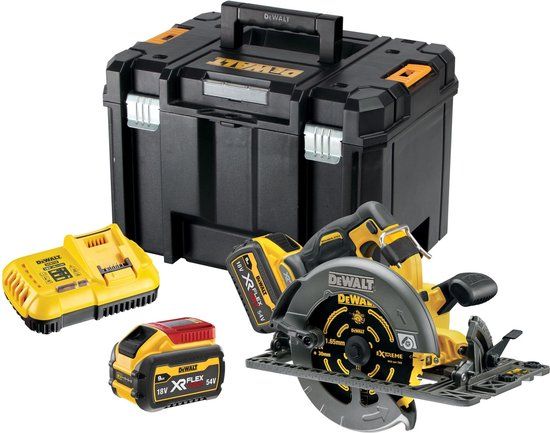 DeWALT DCS579X2 FLEXVOLT Accu Cirkelzaag 190mm 54V XR 9.0Ah in TSTAK