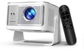 Mini projecteur 4K, Android 14, 1080P, 600 lumens ANSI, WiFi 6