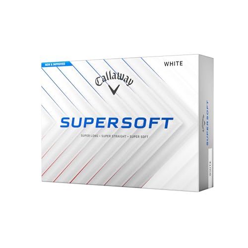 Callaway SuperSoft 2025 Golfballen - Wit - 12 Stuks