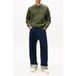Tommy Hilfiger Tjm Reg Badge Crew Pewter Green Tonal Sweater Maat S