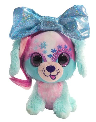 Bébé folie - Pioupiou et Merveilles Little Bow Pets Frosty pluche verrassing - Pioupiou en Merveilles - 18 cm