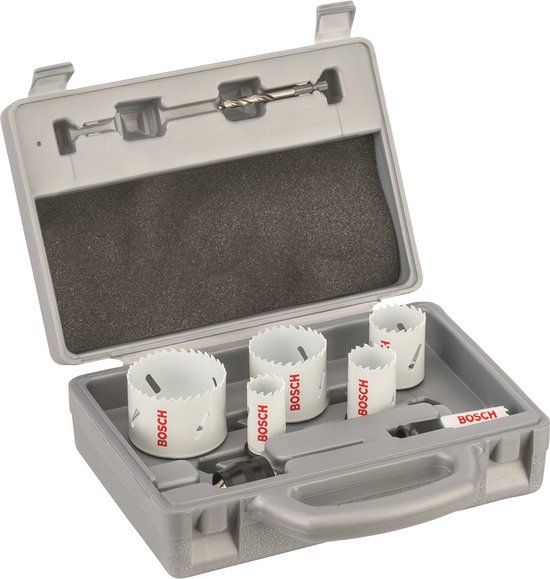 Bosch 9-delige gatenzagenset Progressor - 20; 25; 32; 38; 51; 64 mm - 2608584670