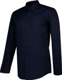 Hugo Boss BOSS H-Hank Kent Overhemd Heren - Dark Blue - XL-XXL