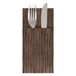 50 Safari 50 servetten "Safari", 55 g/m², 33 x 40 cm, chocolade, airlaid, 50 stuks