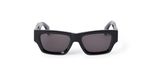 Palm Angels Peri10j Magnolia Lunettes De Soleil Unisexe Noir Papillon Gris 53mm
