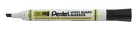 Pentel MW86 markeerstift 12 stuk(s) Beitelvormige punt Zwart