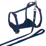 Nobby 88411-06 Kattenharnas Mesh Blauw L-XL