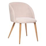 Atmosphera Stoel Celeste 53 x 60 x 80 cm beige