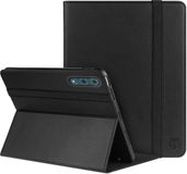 Rosso Element Hoes Geschikt voor Lenovo Yoga Tab Plus | Book Case | Volledige bescherming | Elastische band | Sleep/Wake functie | Met Penhouder | Verstelbare standaard | Zwart