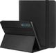 Rosso Element Hoes Geschikt voor Lenovo Yoga Tab Plus | Book Case | Volledige bescherming | Elastische band | Sleep/Wake functie | Met Penhouder | Verstelbare standaard | Zwart