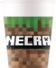 Minecraft Vegaoo - 8 Minecraft papieren bekers 200 ml