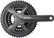 Shimano Claris FC-R2030 Crankset 3x8-speed, 50-39-30 tanden, grey Pedaalarmlengte 170mm