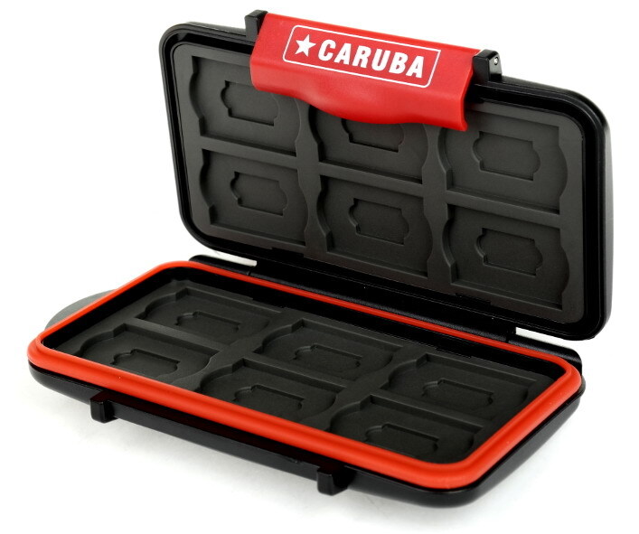 Caruba sterke Geheugenkaart Case - voor 12 x SD en 12 x microSD sterke Geheugenkaart Case - voor 12 x SD en 12 x microSD