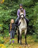 QHP Paardrijbroek QHP Livora Full Grip Kids Grijs - 140