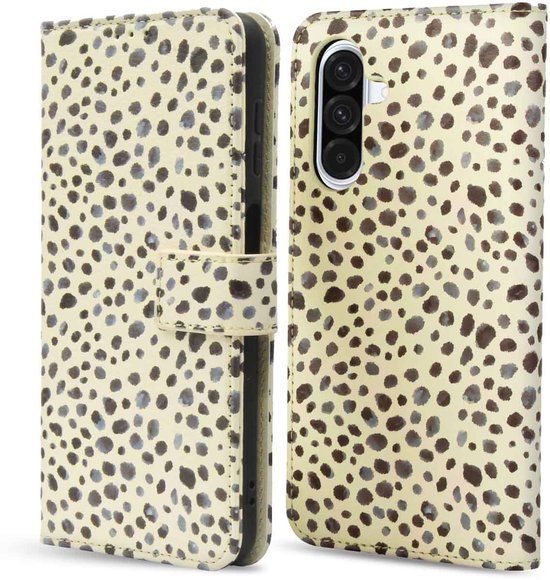 imoshion Design Bookcase smartphone - Black And White Dots