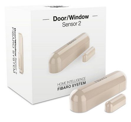 Fibaro FGDW-002-4 - Deur-/raamsensor - Z-Wave - Beige