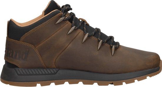 Timberland TB0A67TG Heren Sneakers Veterschoen Vrije Tijd Half-hoog Bruin Maat 46