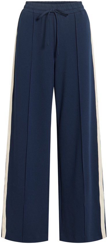 VILA VICLUA HW WIDE TRACK PANTS Dames Leggings Navy Blazer