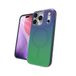 ZAGG Milan Snap mobiele telefoon hoes voor iPhone 17 Pro, groen/blauw, MagSafe compatibel