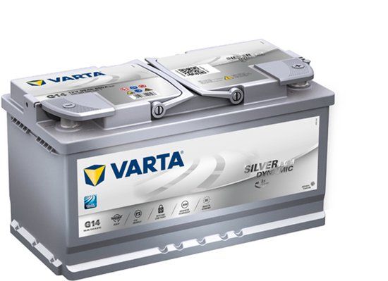 Varta A5 (G14) Silver Dynamic AGM XEV Ready - 12V 95Ah 850A Auto-accu