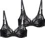 Triumph Bügel-BH Peony Florale Zwart