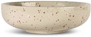 Sagaform Ditte plat D21cm H7cm beige / bordeaux
