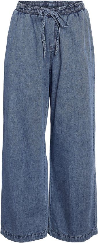 Noisy may Broek Nmenza Mw Wide Pants Mg004mb Noos - Medium Blue Denim - L
